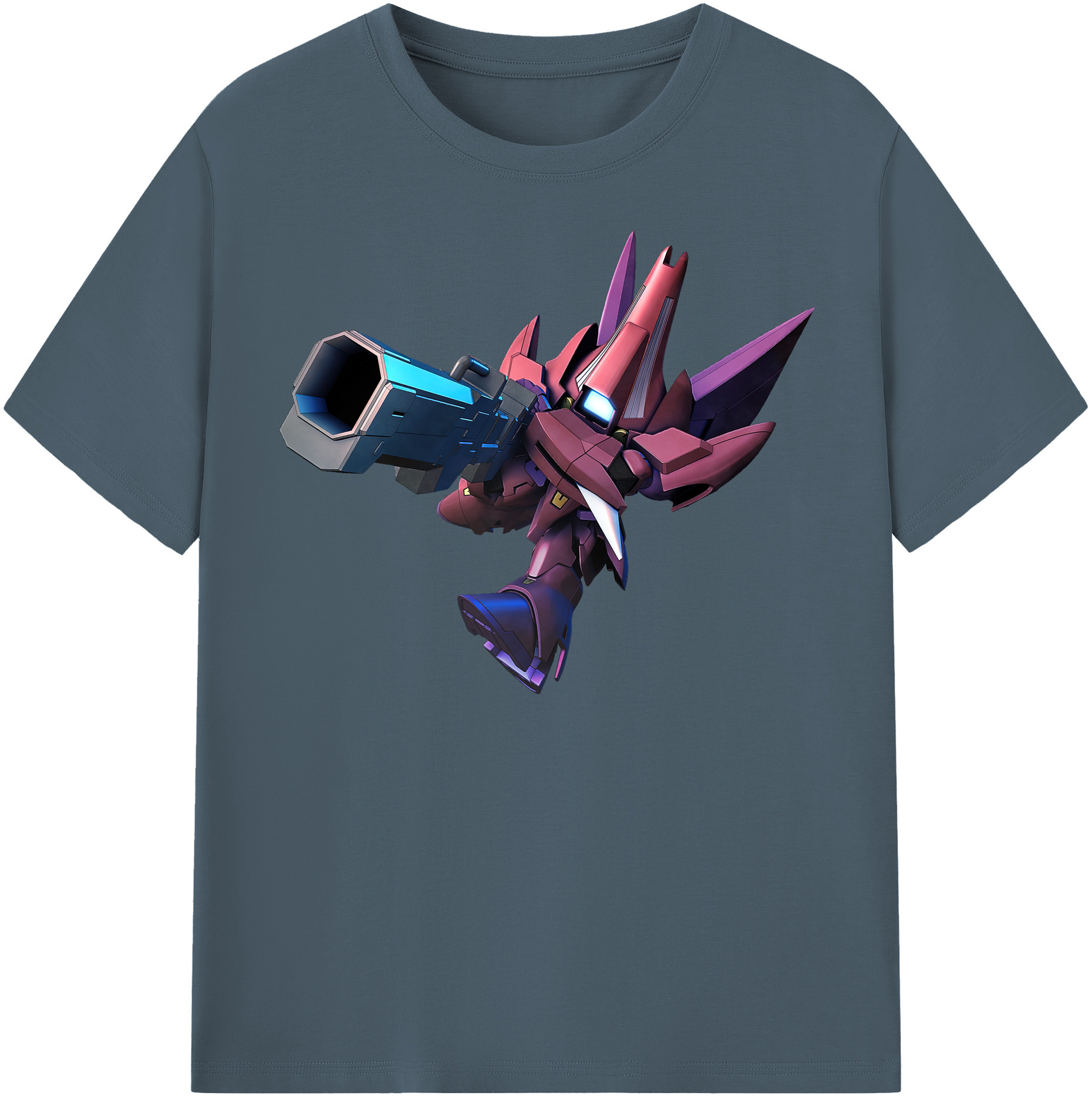 （画像用） 機動戦士ガンダム Mobile Suit Gundam 綿100％半袖Tシャツ（フロントプリント）